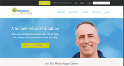 Desktop Screenshot of intranetconnections.com